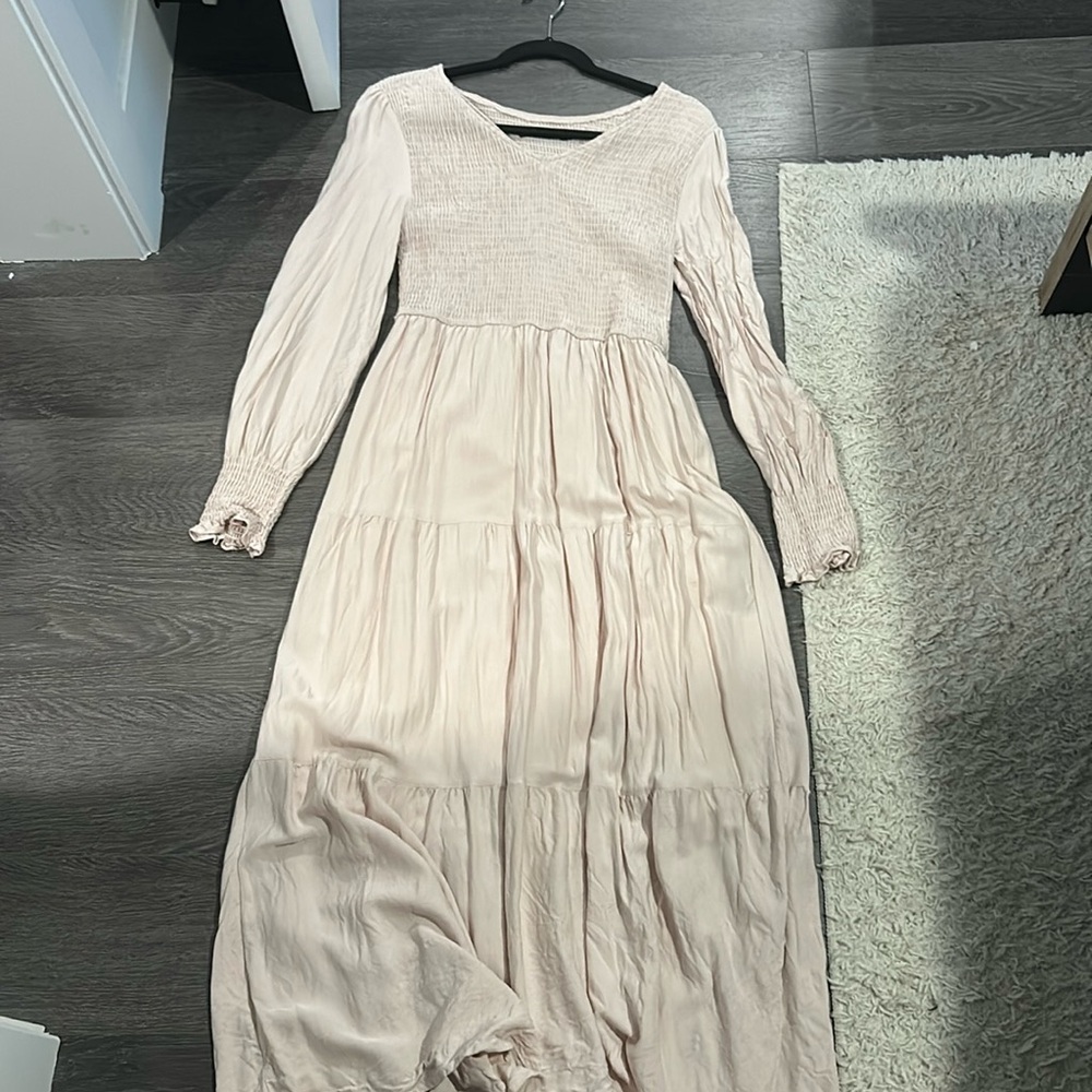 Long sleeve maxi dress